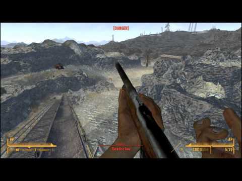 Argosaxlord Plays Fallout New Vegas : Killing a Deathclaw in Very Hard / Hardcore mode
