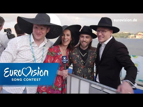 Gromee und Lukas Meijer singen nur mit Hut | Polen | Interview | Eurovision Song Contest