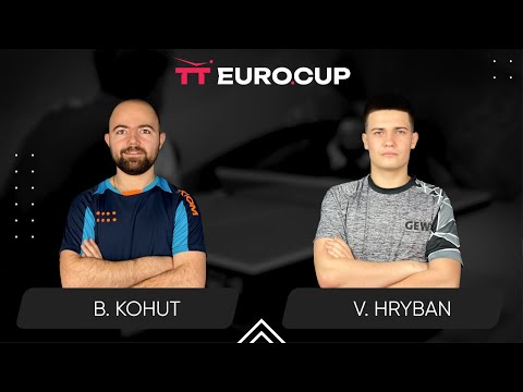 19:40 Bohdan Kohut - Vadym Hryban 22.05.2024 TT Euro.Cup Ukraine Elite. TABLE 3