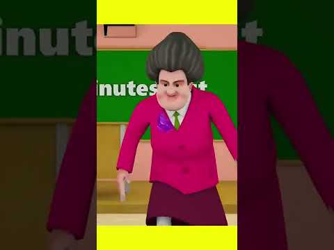 Study vs Play! Nick Hulk Run Challenge - Scary Teacher 3D