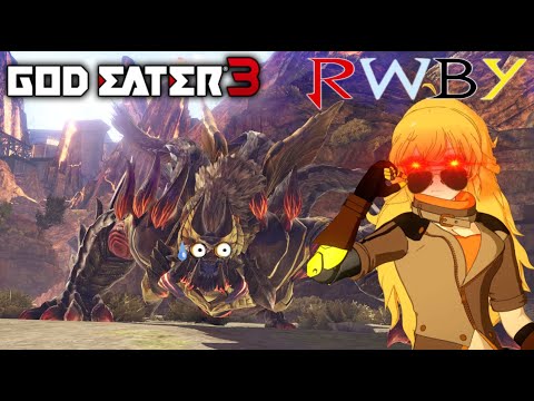It's Yang '0 Clock | God Eater 3 Fallen Havakiri and Anubis Solo Run with Yang(RWBY)