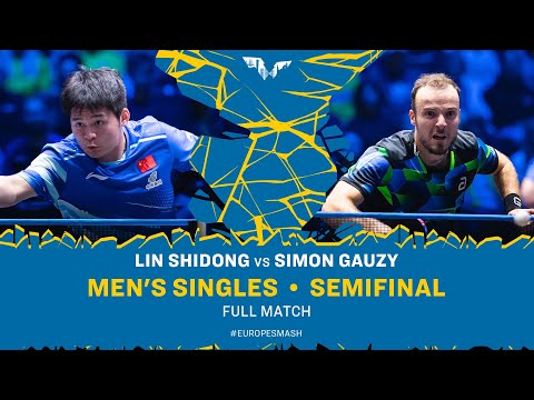 FULL MATCH | Lin Shidong vs Simon Gauzy | MS SF | #EuropeSmash 2025