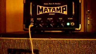 Video thumbnail for Matamp MINIMAT 4w head (crunch) w/Nash Strat by elswan64