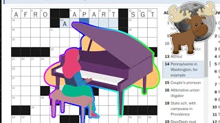 Crossword Time! Friday Special, Washington Post's Alliterative Puzzle