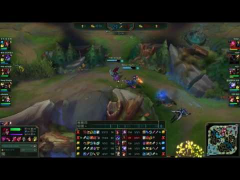 SKT T1 Faker KATARINA vs EDG Scout ZED Mid LOL Highlight
