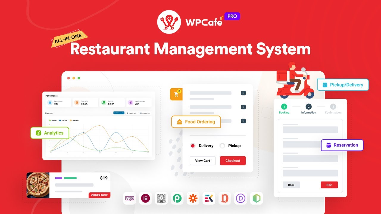 Food Menu & Restaurant Reservation Plugin - WPCafe Pro