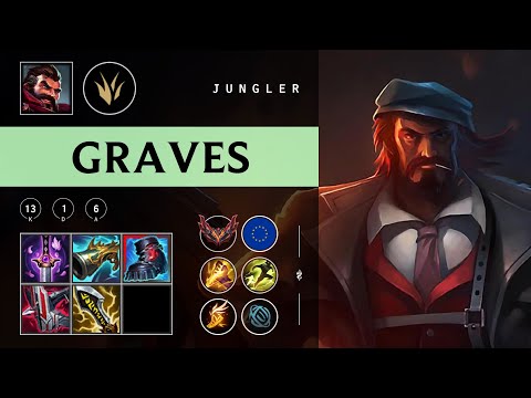Graves Jungle vs Ekko - EUW Grandmaster Patch 25.24