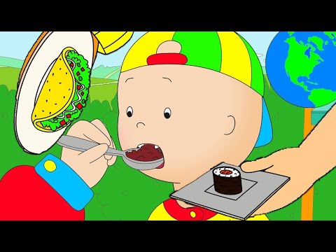Caillou ve Uluslararası Yemekler | Caillou | Türk Çocuk Çizgi Filmleri | WildBrain Türkçe