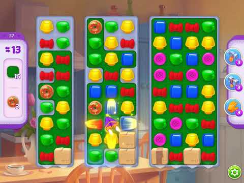 Homescapes Level 37 (No Boosters) | Homescapes Levels