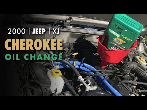 Jeep Cherokee XJ Oil Change | 4.0L | Bosch Distance Plus Oil Filter