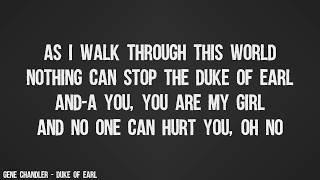 Gene Chandler - Duke Of Earl (Lyrics Video)