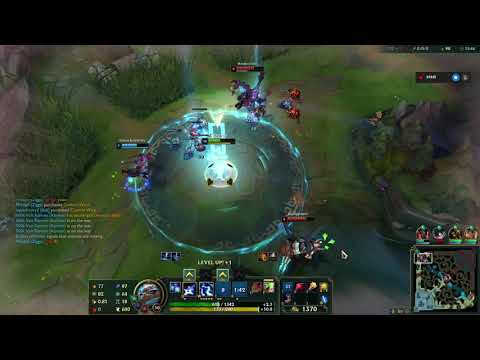 Kennen vs Cho Gath (Night Harvest and cosmic drive are op)