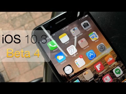 iOS 10.3 Beta 4 - What's New?