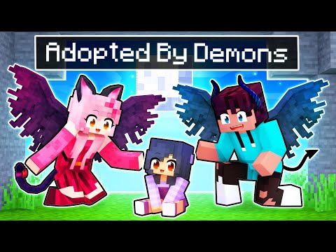 Adopted By DEMONS In Minecraft!