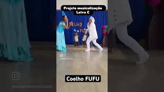 Como trabalhar a letra C , dramatização e musicalização da música Coelho FUFU #educaçãoinfantil