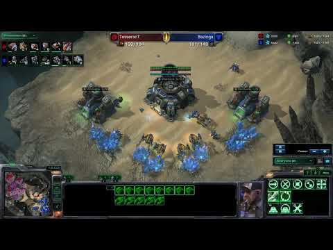 HotS - Bazinga vs Tesseract - TvZ - Akilon Wastes - StarCraft 2