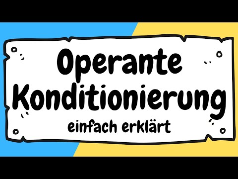 OPERATIVE CONDITIONING - operant conditioning explained simply with an example | EDUCATOR CHANNEL