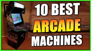 10 BEST ARCADE MACHINES & CABINETS On Amazon for Home Use 🔥