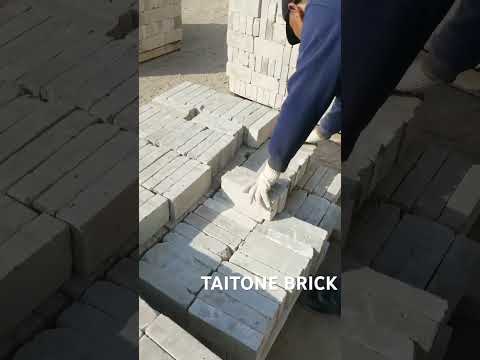 How to make brick package on the pallet #construction #brick #ecofriendly #nature #taitone