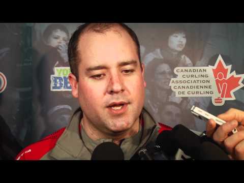 2012 Tim Hortons Brier Page Playoff 3 vs 4 Media Scrum