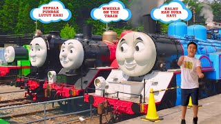 Download lagu The Wheels On The Train   Kompilasi Lagu Anak Populer Maret 2024 | Kereta Api Thomas And Friends mp3