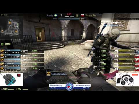 Fnatic vs Virtus Pro on de_inferno @ ESWC 2014 Semi Finals (CS:GO FNC vs VP) Game 2