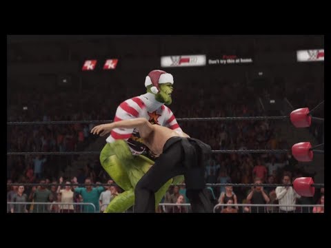 Bruce Lee vs. Grinch (WWE 2k19) - CPU vs. CPU - Epic Battle 💯 🐲 - Dragon Fights 🐉