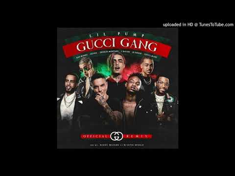 Lil Pump Ft Bad Bunny  J Balvin  French Montana  21 Savage  Ozuna y Gucci Mane - Gucci Gang (Spanish