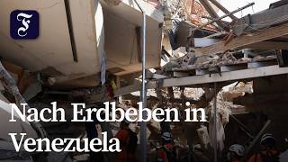 Venezuela: Kleinkind aus Trümmern gerettet