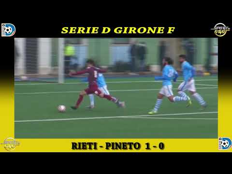 Serie D Girone F, Rieti - Pineto  1 - 0