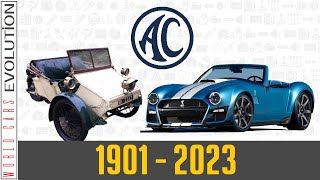 W.C.E.-AC Cars Evolution (1901 - 2023)
