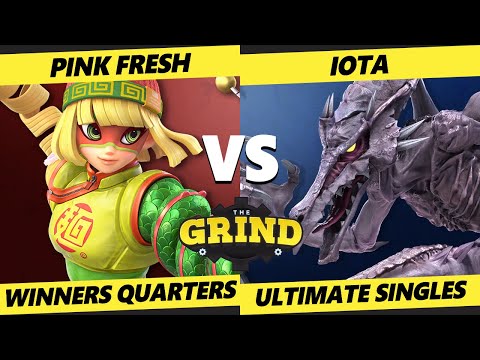 The Grind 146 Winners Quarters - Pink Fresh (Min Min) Vs. Iota (Ridley) Smash Ultimate - SSBU