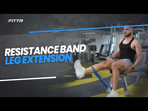 Resistance band leg extension