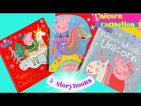 Kids Books READ ALOUD🦄Peppa Pig with words Unicorn READ ALONG Stories for Bedtime Books for Kids