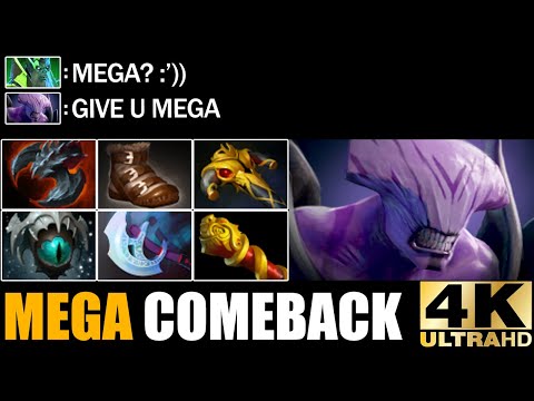 [Faceless Void] Madness Bash Lord Destroyed Enemies Epic Mega Creeps Comeback Dota 2 Pro Gameplay