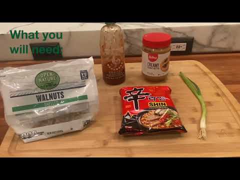 How to make Thai peanut noodles