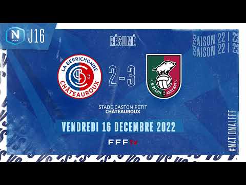 Résumé J16 Châteauroux - CSSA