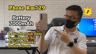 Phone Rm700 guna Snapdragon 5G Battery 7000mah Refresh Rate 144hz Unboxing Redmi 15 5G Malaysia