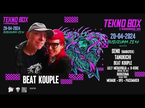 Beat Kouple dj-set @ Tekno Box party Busuzuma is 4.0 / Warehouse 303 🇮🇹