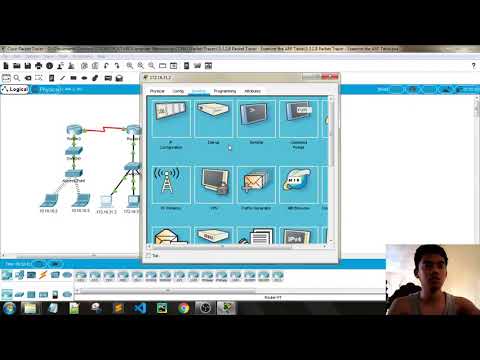 CCNA1 PKT | 5.3.2.8 Packet Tracer - Examine the ARP Table