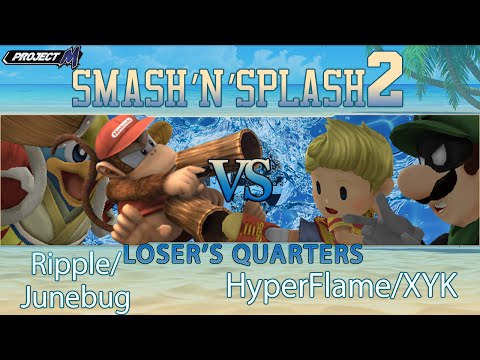 Ripple/Junebug vs. HyperFlame/XYK - Smash'N'Splash 2 Doubles Loser's Quarters