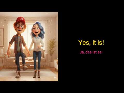 Englisch lernen mit einer Geschichte: Wir lernen Tanzen! 🕺💃 (Einfache Englisch Konversation A1-A2)