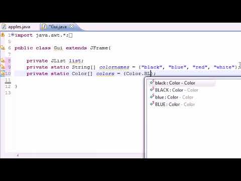 Java70 Jlist