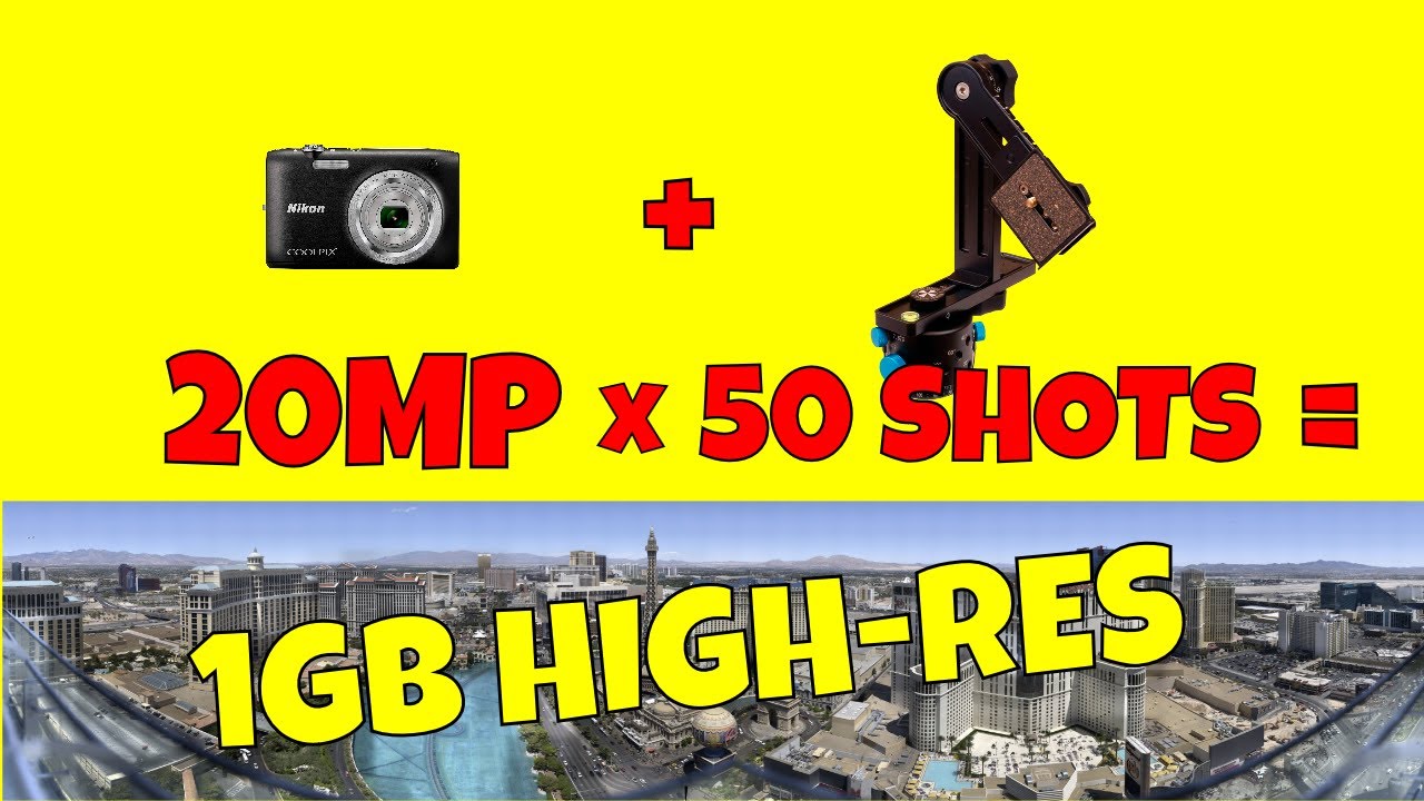 Create High Resolution Photography with Point and Shoot Camera on NN3 MKII wRD16 Tripod Head