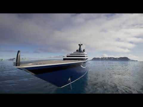( Somnio yacht)اكبر وافخم يخت في العالم biggest and most  luxurious yacht in the world