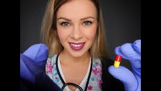 ASMR Nurse Check Up - Winter Flu (Medical Role Play)