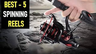 TOP 5 Best Spinning Reels Review 2025