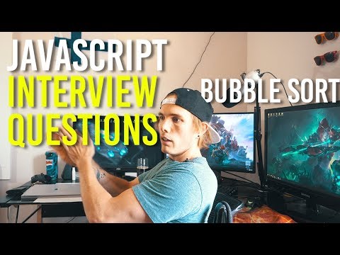 Javascript Interview Questions Bubble Sort