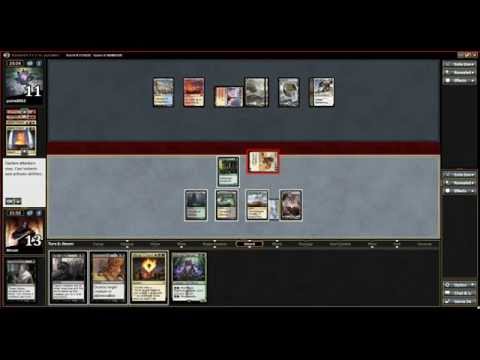 MTGO - Abzan Midrange (8 Man #1 - Round 1)