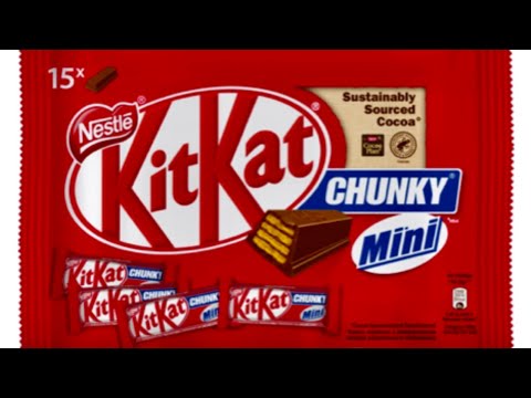 KitKat Chunky Mini Milk Chocolate #shorts